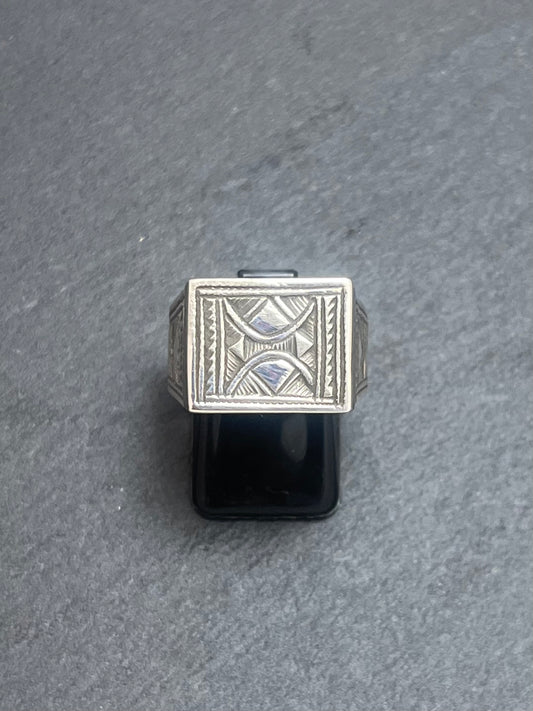 BAGUE ARGENT TOUAREG